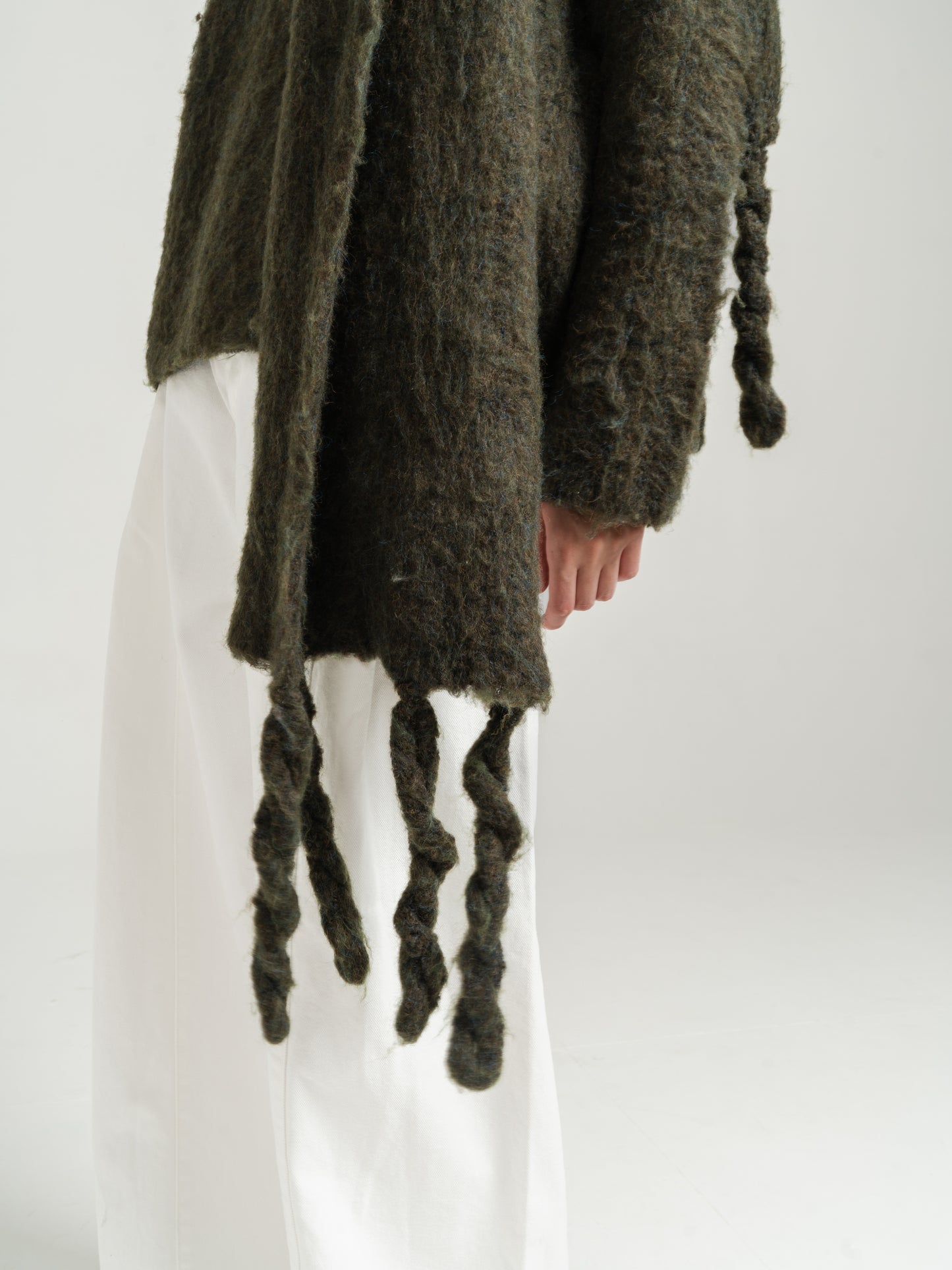 COLETTE WRAP SCARF IN OLIVE