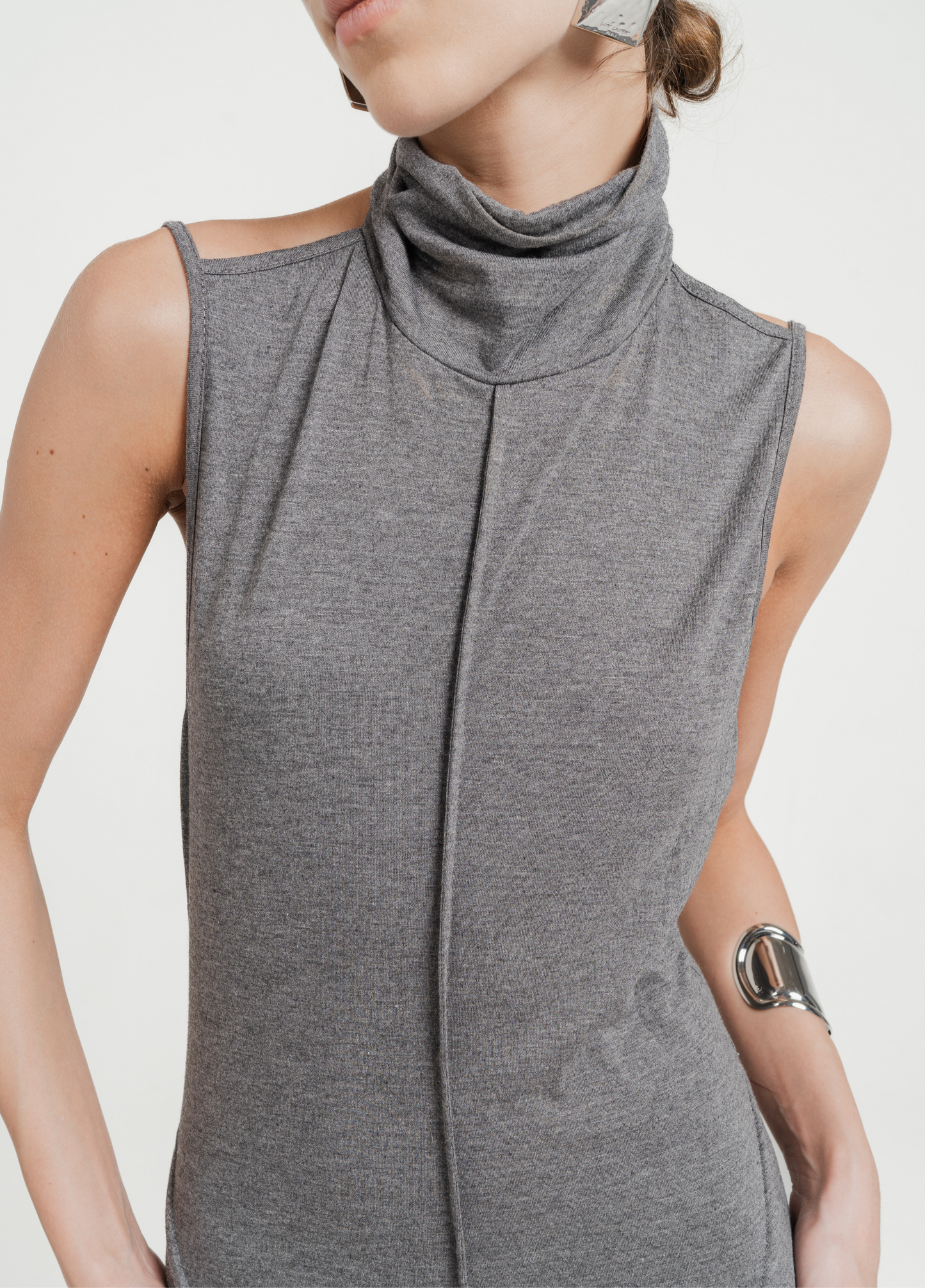 LUNA MAXI DRESS - GREY